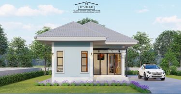 5 Beautiful One-Story Houses Designed with 2-Bedrooms