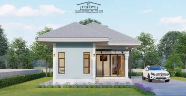 5 Beautiful One-Story Houses Designed with 2-Bedrooms