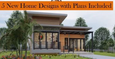 5 New Home Designs with Plans Included