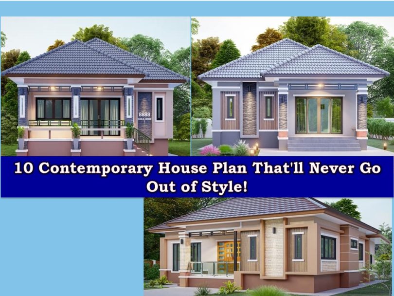 10 Contemporary House Plan That'll Never Go Out of Style!