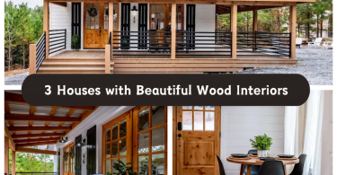 3 Houses with Beautiful Wood Interiors