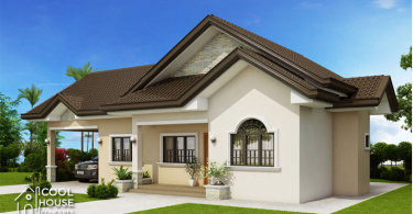 5 Bungalow House Design With 3 Bedrooms And 2 Bathrooms (Floor Plans Included)