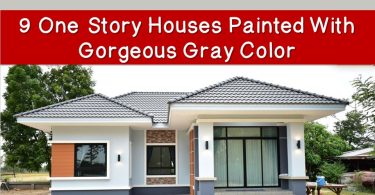 9 One-Story Houses Painted With Gorgeous Gray Color