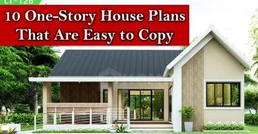 ​​10 One-Story House Plans That Are Easy to Copy