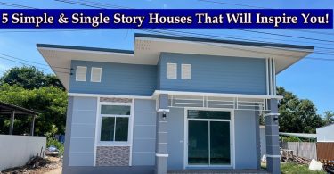 5 Simple and Single Story Houses That Will Inspire You!