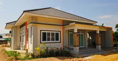 Bungalow is a classic and traditional family house. Today, we are showing you three bungalows you can choose from in case you're overwhelmed with all the choices out there. These 3 bungalow house consists of 2-3 bedrooms, 2-3 bathrooms, 1 living room, 1 kitchen, and the living area is more than 90 sq.m.  Let's take a look.