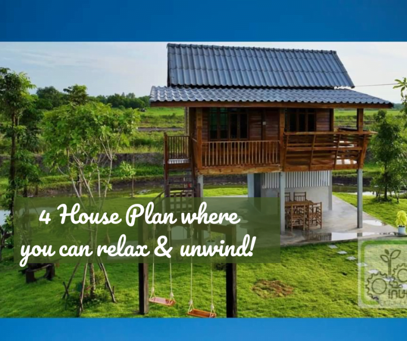 4 Beautiful House Plans to Help You Relax & Unwind
