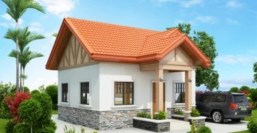 5 Small And Simple 2-Bedroom House Designs With Floor Plans